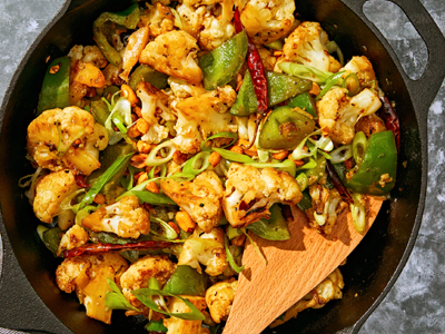Kung Pao Cauliflower